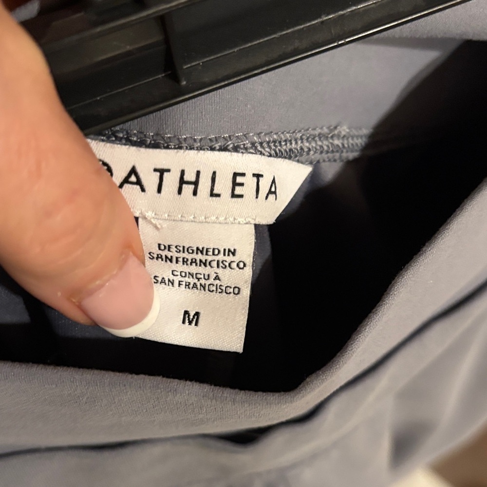 Athleta Slate Blue Sweatshirt/Pants Set, Sz M, L - Picture 8 of 16